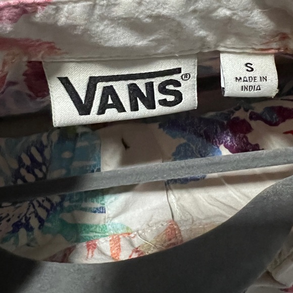 Vans - Floral Button Short Sleeve Shirt - Picture 4 of 7